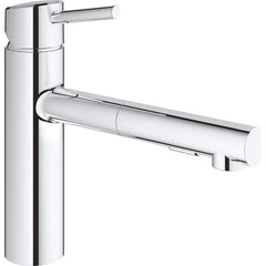 Grohe - Kitchen & Bar Faucets; Type: Pull Out ; Style: Contemporary; Modern; Transitional ; Mount: Deck ; Design: One Handle ; Handle Type: Lever ; Spout Type: Pullout - Exact Tooling