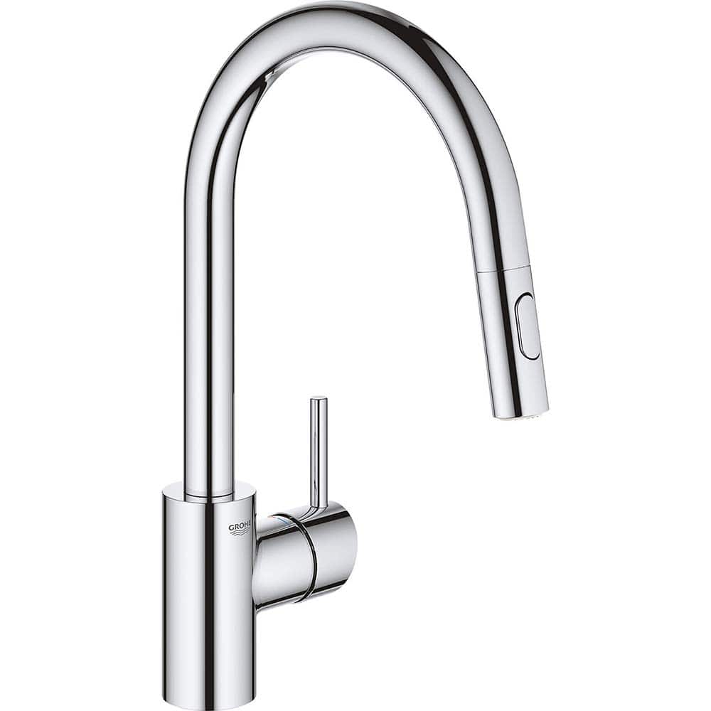 Grohe - Kitchen & Bar Faucets; Type: Pull Down ; Style: Contemporary; Modern; Transitional ; Mount: Deck ; Design: One Handle ; Handle Type: Lever ; Spout Type: High Arc - Exact Tooling