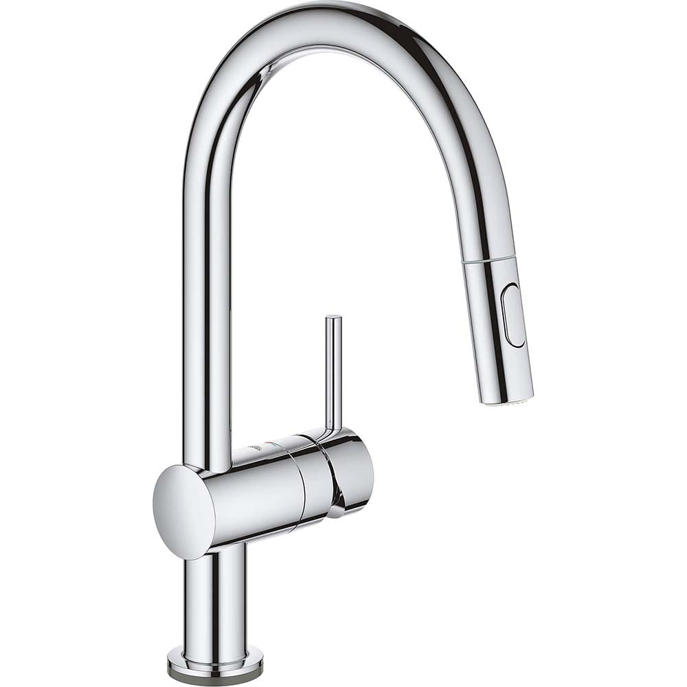 Grohe - Kitchen & Bar Faucets; Type: Pull Down ; Style: Contemporary; Modern; Transitional ; Mount: Deck ; Design: One Handle ; Handle Type: Lever ; Spout Type: High Arc - Exact Tooling