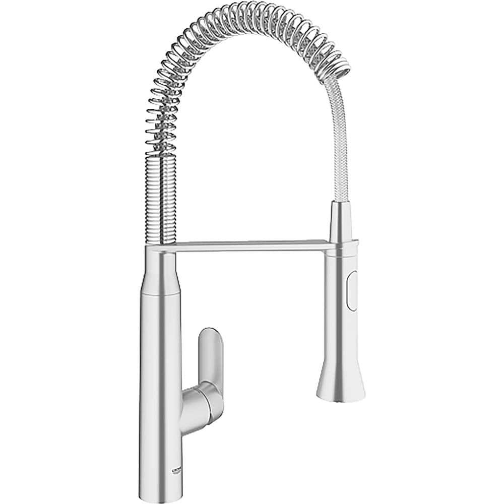 Grohe - Kitchen & Bar Faucets; Type: Pull Down ; Style: Contemporary; Modern; Transitional ; Mount: Deck ; Design: One Handle ; Handle Type: Lever ; Spout Type: High Arc - Exact Tooling