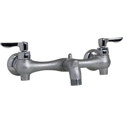 American Standard - Industrial & Laundry Faucets; Type: Utility Faucet ; Style: Transitional ; Design: Two Handle ; Handle Type: Lever ; Spout Type: Straight ; Mounting Centers: 8 (Inch) - Exact Tooling