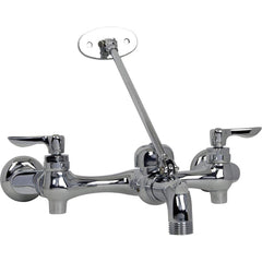 American Standard - Industrial & Laundry Faucets; Type: Utility Faucet ; Style: Transitional ; Design: Two Handle ; Handle Type: Lever ; Spout Type: Straight ; Mounting Centers: 8 (Inch) - Exact Tooling