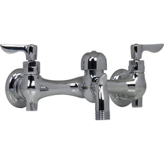 American Standard - Industrial & Laundry Faucets; Type: Utility Faucet ; Style: Transitional ; Design: Two Handle ; Handle Type: Lever ; Spout Type: Straight ; Mounting Centers: 8 (Inch) - Exact Tooling