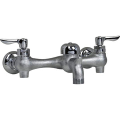 American Standard - Industrial & Laundry Faucets; Type: Utility Faucet ; Style: Transitional ; Design: Two Handle ; Handle Type: Lever ; Spout Type: Straight ; Mounting Centers: 8 (Inch) - Exact Tooling