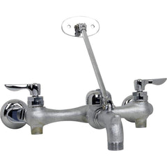 American Standard - Industrial & Laundry Faucets; Type: Utility Faucet ; Style: Transitional ; Design: Two Handle ; Handle Type: Lever ; Spout Type: Straight ; Mounting Centers: 8 (Inch) - Exact Tooling