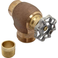 American Standard - Faucet Replacement Parts & Accessories; Type: Supply Stop Valve F/Fv 1In- ; For Use With: Supply Stop Valve F/Fv 1In- ; Material: Brass - Exact Tooling