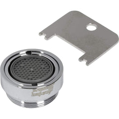 American Standard - Faucet Replacement Parts & Accessories; Type: 1.5 gpm/5.7 L/ min Pressure-Compensating Vandal-Resistant Aerator With Key ; For Use With: 1.5 gpm/5.7 L/ min Pressure-Compensating Vandal-Resistant Aerator With Key ; Material: Metal - Exact Tooling