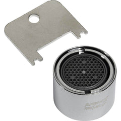 American Standard - Faucet Replacement Parts & Accessories; Type: 1.0 gpm/3.8 L/min Pressure-Compensating Vandal-Resistant Aerator With Key ; For Use With: 1.0 gpm/3.8 L/min Pressure-Compensating Vandal-Resistant Aerator With Key ; Material: Metal - Exact Tooling