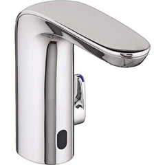 American Standard - Electronic & Sensor Faucets; Type: Sensor ; Style: Modern; Contemporary ; Type of Power: DC ; Spout Type: Low Arc ; Mounting Centers: Single Hole (Inch); Finish/Coating: Polished Chrome - Exact Tooling
