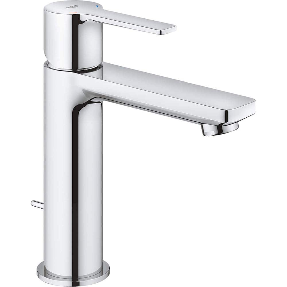 Grohe - Lavatory Faucets; Type: Deck Mount ; Spout Type: High Arc ; Design: Lever ; Handle Type: Lever ; Mounting Centers: Single Hole (Inch); Drain Type: Pop-Up - Exact Tooling