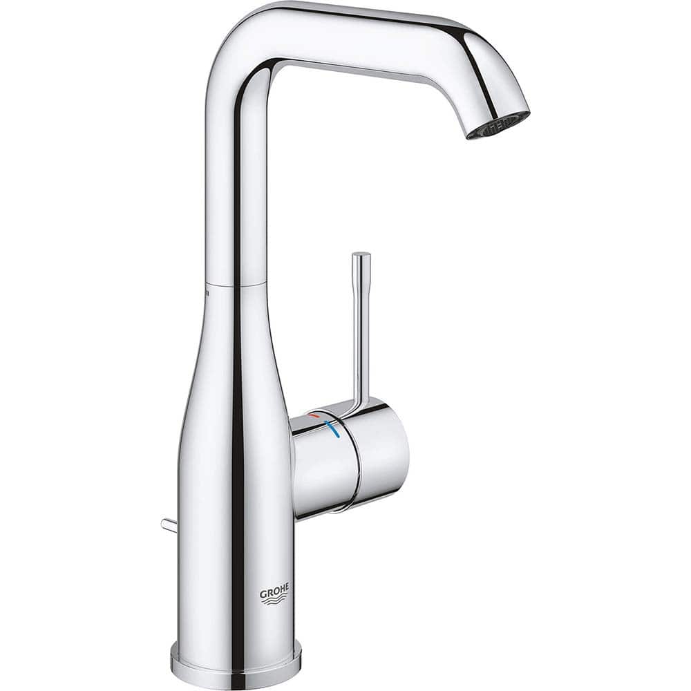Grohe - Lavatory Faucets; Type: Deck Mount ; Spout Type: High Arc ; Design: Lever ; Handle Type: Lever ; Mounting Centers: Single Hole (Inch); Drain Type: No Drain - Exact Tooling