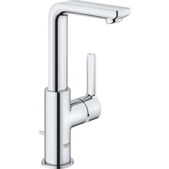 Grohe - Lavatory Faucets; Type: Deck Mount ; Spout Type: High Arc ; Design: Lever ; Handle Type: Lever ; Mounting Centers: Single Hole (Inch); Drain Type: Pop-Up - Exact Tooling