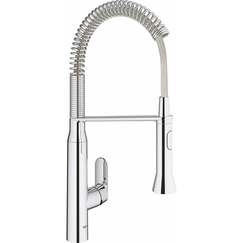 Grohe - Kitchen & Bar Faucets; Type: Pull Down ; Style: Contemporary; Modern; Transitional ; Mount: Deck ; Design: One Handle ; Handle Type: Lever ; Spout Type: High Arc - Exact Tooling