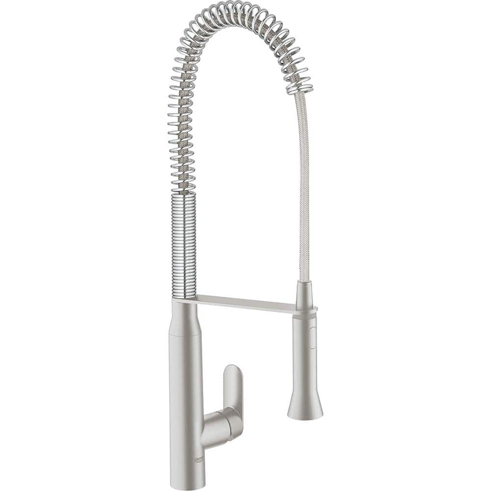 Grohe - Kitchen & Bar Faucets; Type: Pull Down ; Style: Contemporary; Modern; Transitional ; Mount: Deck ; Design: One Handle ; Handle Type: Lever ; Spout Type: High Arc - Exact Tooling