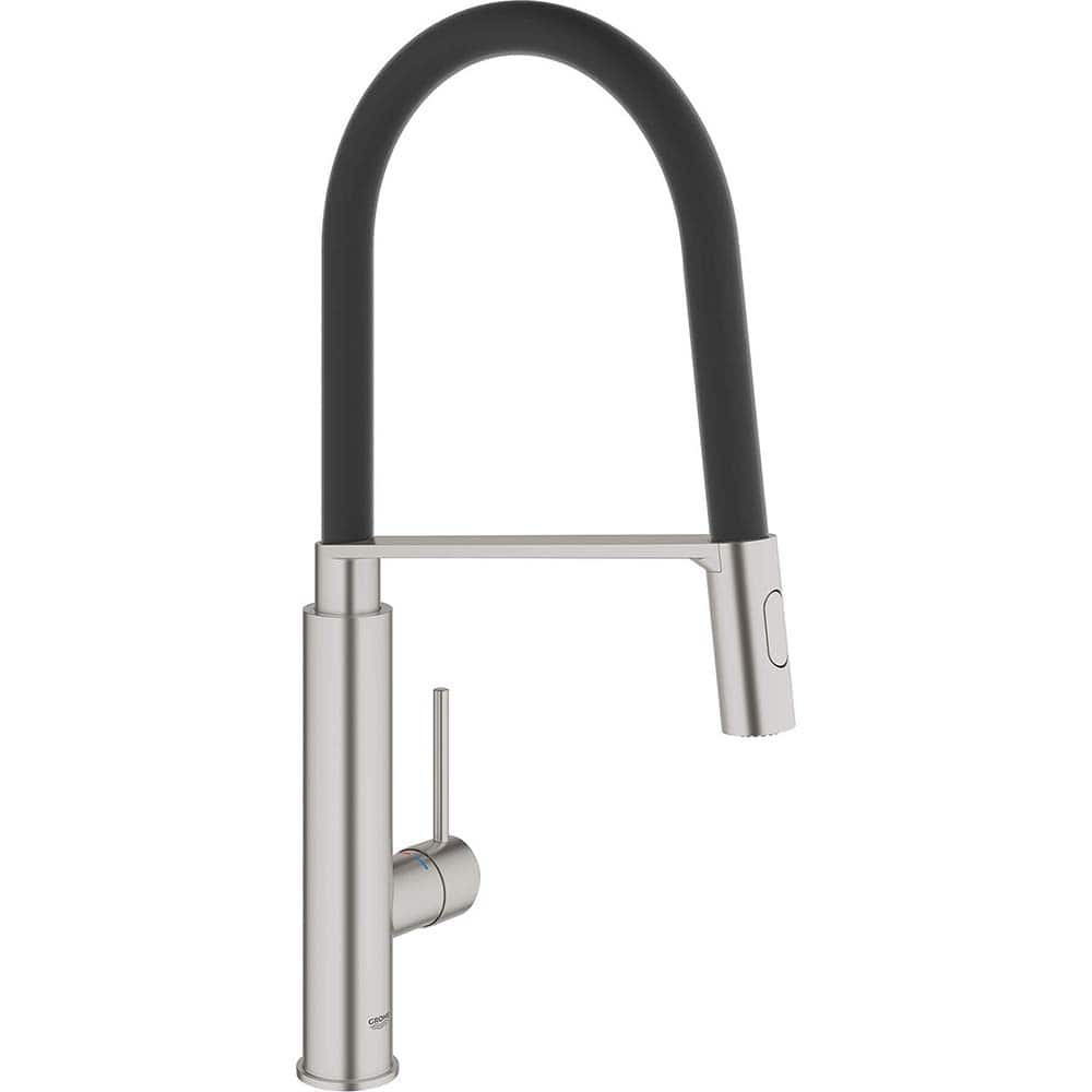 Grohe - Kitchen & Bar Faucets; Type: Pull Down ; Style: Contemporary; Modern; Transitional ; Mount: Deck ; Design: One Handle ; Handle Type: Lever ; Spout Type: High Arc - Exact Tooling