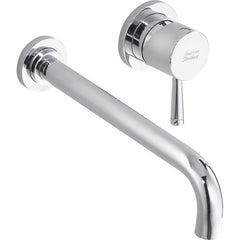 American Standard - Lavatory Faucets; Type: Wall Mount ; Spout Type: Low Arc ; Design: Lever ; Handle Type: Lever ; Mounting Centers: 4 (Inch); Drain Type: Grid - Exact Tooling