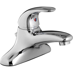 American Standard - Lavatory Faucets; Type: Centerset ; Spout Type: Standard ; Design: Lever ; Handle Type: Lever ; Mounting Centers: 4 (Inch); Drain Type: Pop-Up - Exact Tooling