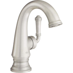 American Standard - Lavatory Faucets; Type: Deck Mount ; Spout Type: High Arc ; Design: Lever ; Handle Type: Lever ; Mounting Centers: Single Hole (Inch); Drain Type: Pop-Up - Exact Tooling