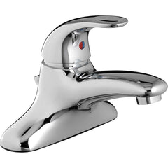 American Standard - Lavatory Faucets; Type: Centerset ; Spout Type: Standard ; Design: Lever ; Handle Type: Lever ; Mounting Centers: 4 (Inch); Drain Type: Pop-Up - Exact Tooling