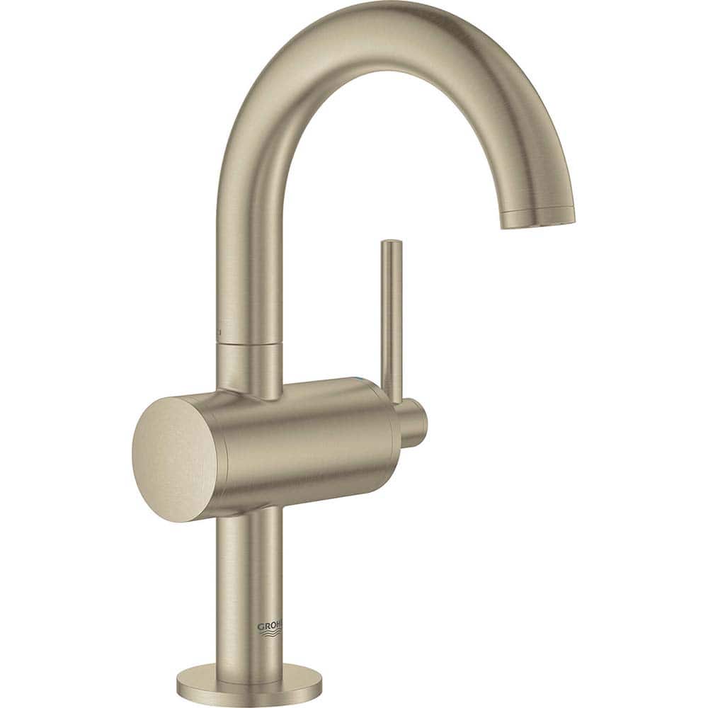 Grohe - Lavatory Faucets; Type: Deck Mount ; Spout Type: High Arc ; Design: Lever ; Handle Type: Lever ; Mounting Centers: Single Hole (Inch); Drain Type: No Drain - Exact Tooling