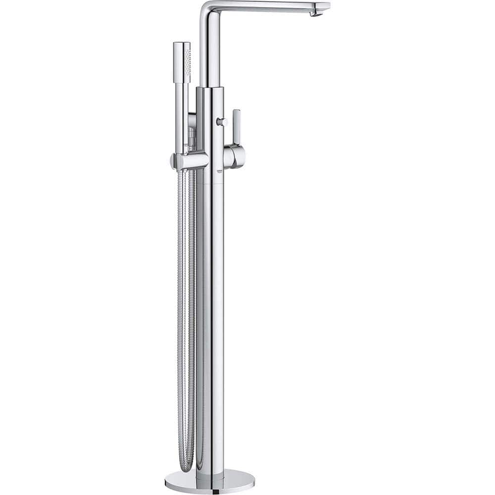 Grohe - Tub & Shower Faucets; Type: Freestanding Bathtub Faucet ; Style: Contemporary; Modern; Transitional ; Design: One Handle ; Material: Metal ; Handle Type: Lever ; Handle Material: Metal - Exact Tooling