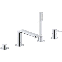 Grohe - Tub & Shower Faucets; Type: Bathtub Faucet with Handshower ; Style: Contemporary; Modern; Transitional ; Design: One Handle ; Material: Metal ; Handle Type: Lever ; Handle Material: Metal - Exact Tooling