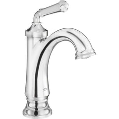 American Standard - Lavatory Faucets; Type: Deck Mount ; Spout Type: High Arc ; Design: Lever ; Handle Type: Lever ; Mounting Centers: Single Hole (Inch); Drain Type: Pop-Up - Exact Tooling