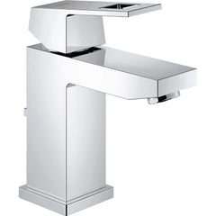Grohe - Lavatory Faucets; Type: Deck Mount ; Spout Type: Low Arc ; Design: Lever ; Handle Type: Lever ; Mounting Centers: Single Hole (Inch); Drain Type: Pop-Up - Exact Tooling