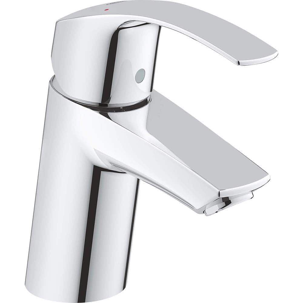 Grohe - Lavatory Faucets; Type: Deck Mount ; Spout Type: Low Arc ; Design: Lever ; Handle Type: Lever ; Mounting Centers: Single Hole (Inch); Drain Type: No Drain - Exact Tooling