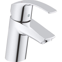 Grohe - Lavatory Faucets; Type: Deck Mount ; Spout Type: Low Arc ; Design: Lever ; Handle Type: Lever ; Mounting Centers: Single Hole (Inch); Drain Type: No Drain - Exact Tooling