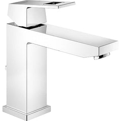 Grohe - Lavatory Faucets; Type: Deck Mount ; Spout Type: Low Arc ; Design: Lever ; Handle Type: Lever ; Mounting Centers: Single Hole (Inch); Drain Type: Pop-Up - Exact Tooling
