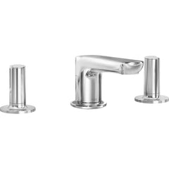 American Standard - Lavatory Faucets; Type: Widespread ; Spout Type: Low Arc ; Design: Lever ; Handle Type: Knob ; Mounting Centers: 8 (Inch); Drain Type: Pop-Up - Exact Tooling