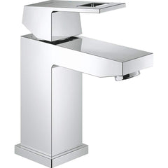 Grohe - Lavatory Faucets; Type: Deck Mount ; Spout Type: Low Arc ; Design: Lever ; Handle Type: Lever ; Mounting Centers: Single Hole (Inch); Drain Type: No Drain - Exact Tooling