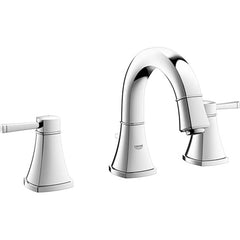 Grohe - Lavatory Faucets; Type: Widespread ; Spout Type: High Arc ; Design: Two Handle ; Handle Type: Lever ; Mounting Centers: 8 (Inch); Drain Type: Pop-Up - Exact Tooling