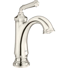 American Standard - Lavatory Faucets; Type: Deck Mount ; Spout Type: High Arc ; Design: Lever ; Handle Type: Lever ; Mounting Centers: Single Hole (Inch); Drain Type: Pop-Up - Exact Tooling