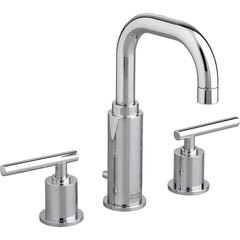 American Standard - Lavatory Faucets; Type: Widespread ; Spout Type: High Arc ; Design: Two Handle ; Handle Type: Lever ; Mounting Centers: 8 (Inch); Drain Type: Pop-Up - Exact Tooling