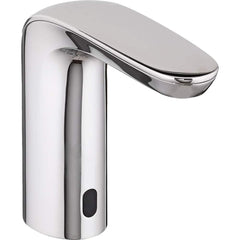 American Standard - Electronic & Sensor Faucets; Type: Sensor ; Style: Modern; Contemporary ; Type of Power: DC ; Spout Type: Low Arc ; Mounting Centers: Single Hole (Inch); Finish/Coating: Polished Chrome - Exact Tooling