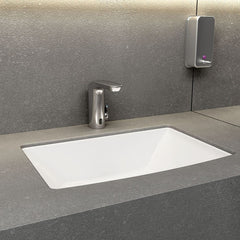 American Standard - Electronic & Sensor Faucets; Type: Sensor ; Style: Modern; Contemporary ; Type of Power: DC ; Spout Type: Low Arc ; Mounting Centers: Single Hole (Inch); Finish/Coating: Polished Chrome - Exact Tooling