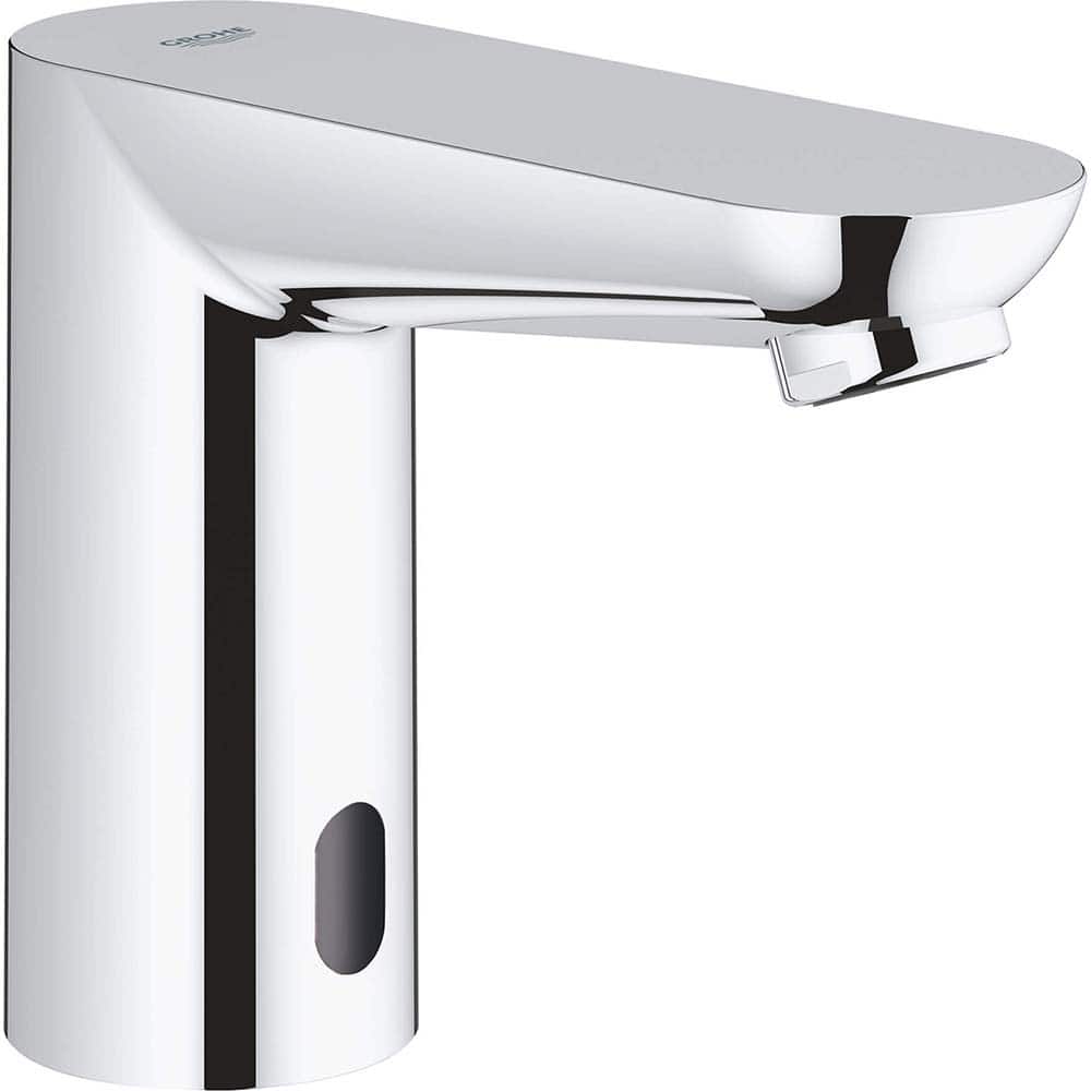 Grohe - Electronic & Sensor Faucets; Type: Sensor ; Style: Modern; Contemporary ; Type of Power: Lithium Battery Backup ; Spout Type: Low Arc ; Mounting Centers: Single Hole (Inch); Finish/Coating: Polished Chrome - Exact Tooling