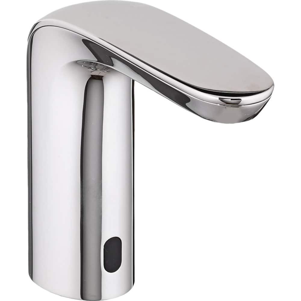 American Standard - Electronic & Sensor Faucets; Type: Sensor ; Style: Modern; Contemporary ; Type of Power: Battery ; Spout Type: Low Arc ; Mounting Centers: Single Hole (Inch); Finish/Coating: Polished Chrome - Exact Tooling