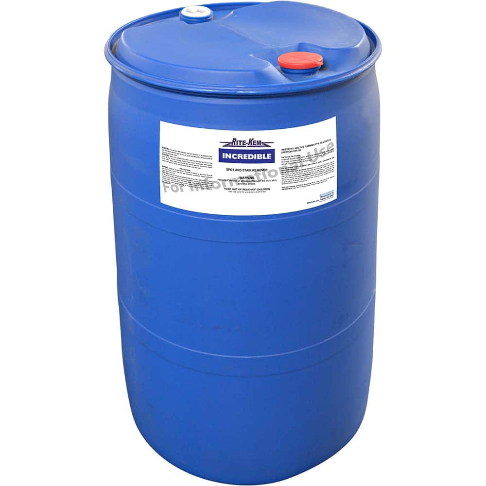 Rite-Kem - Carpet & Upholstery Cleaners Type: Spot & Stain Remover Container Size (Gal.): 55.00 - Exact Tooling