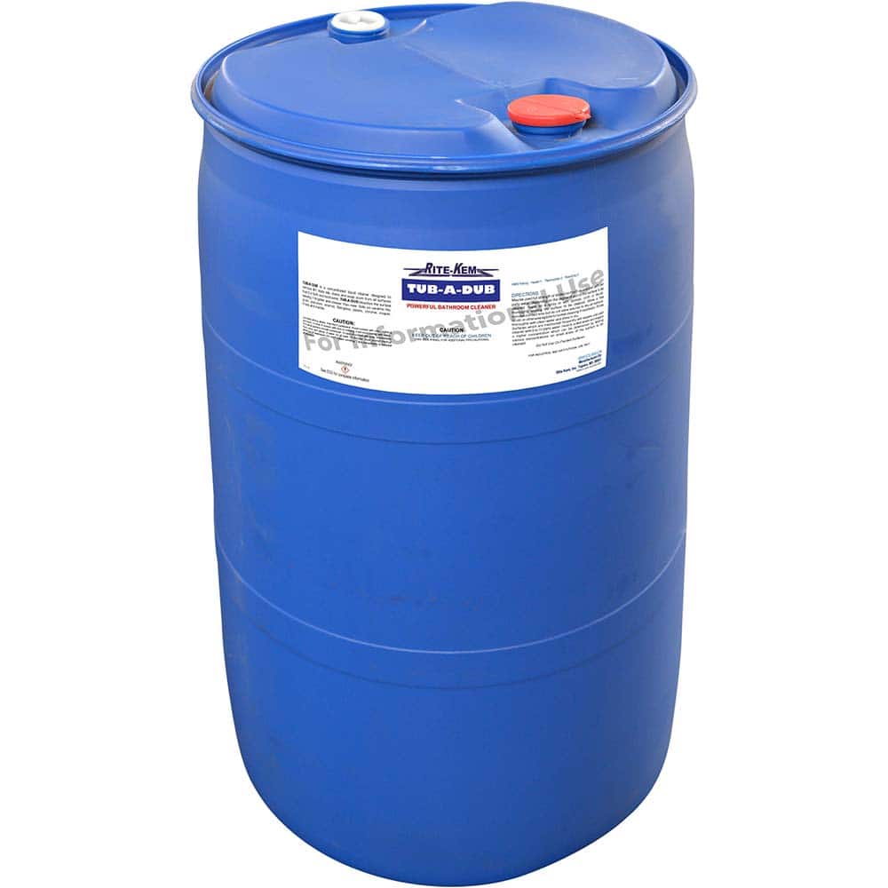 Rite-Kem - Bathroom, Tile & Toilet Bowl Cleaners; Type: Bathroom Cleaner ; Form: Liquid Concentrate ; Container Size: 5 Gallon Pail ; Container Type: Pail ; Scent: Pleasant ; Disinfectant: No - Exact Tooling