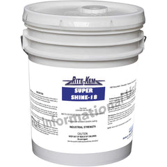 Rite-Kem - Floor Cleaners, Strippers & Sealers; Type: Finish ; Container Size (Gal.): 5.00 ; Container Type: Pail ; Solution Type: Ready To Use; Ready To Use (RTU) PRO STRENGTH - Exact Tooling