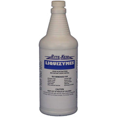 Rite-Kem - Drain Cleaners & Openers; Type: Enzyme Treatment ; Form: Liquid Concentrate ; Container Size: 32oz. ; Scent: Fresh ; Container Type: 32 oz. Bottle ; Formula Type: Enzymes - Exact Tooling
