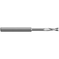 Harvey Tool - 3/32", 0.279" LOC, 1/8" Shank Diam, 2" OAL, 2 Flute Solid Carbide Square End Mill - Exact Tooling