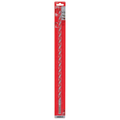 Milwaukee Tool - Rotary Drill/Hammer Drill Bits; Drill Bit Size (Inch): 1/2 ; Shank Type: 3-Flat ; Usable Length (Inch): 16.0000 ; Drill Bit Material: Carbide Tipped ; Flute Length (Inch): 16 ; Number of Pieces: 1.000 - Exact Tooling