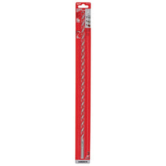 Milwaukee Tool - Rotary Drill/Hammer Drill Bits; Drill Bit Size (Inch): 3/8 ; Shank Type: 3-Flat ; Usable Length (Inch): 16.0000 ; Drill Bit Material: Carbide Tipped ; Flute Length (Inch): 16 ; Number of Pieces: 1.000 - Exact Tooling
