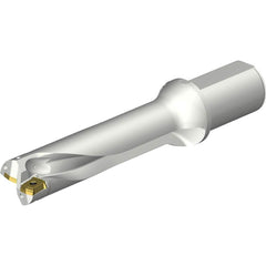 Sandvik Coromant - Indexable Insert Drills; Drill Style: DS20 ; Drill Diameter (mm): 43.00 ; Maximum Drill Depth (mm): 173.28 ; Shank Type: Straight ; Shank Diameter (mm): 50.0000 ; Cutting Direction: Right Hand - Exact Tooling
