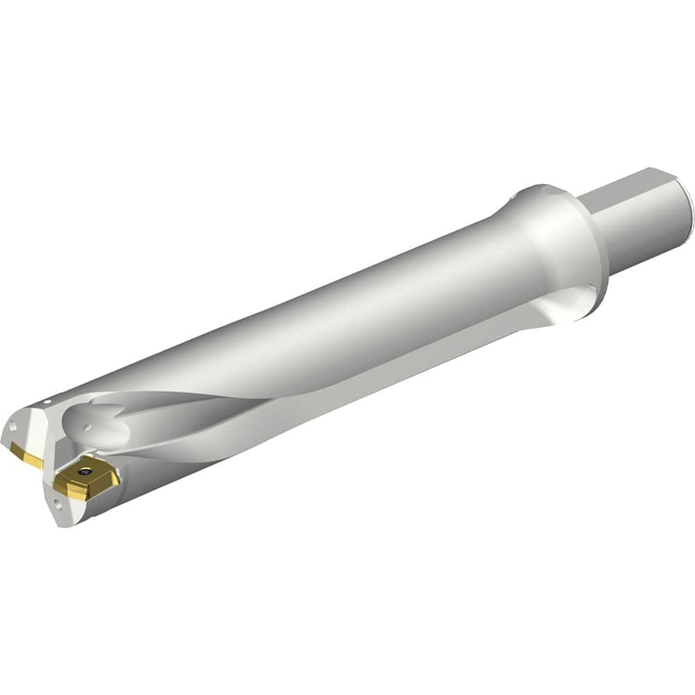 Sandvik Coromant - Indexable Insert Drills; Drill Style: DS20 ; Drill Diameter (Inch): 2.125 ; Maximum Drill Depth (Decimal Inch): 10.6876 ; Shank Type: Straight ; Shank Diameter (Inch): 1.5 ; Cutting Direction: Right Hand - Exact Tooling