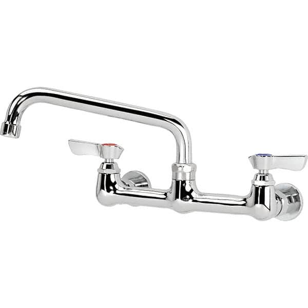 Krowne - Wall Mount, Service Sink Faucet without Spray - Two Handle, Blade Handle, Standard Spout, No Drain - Exact Tooling